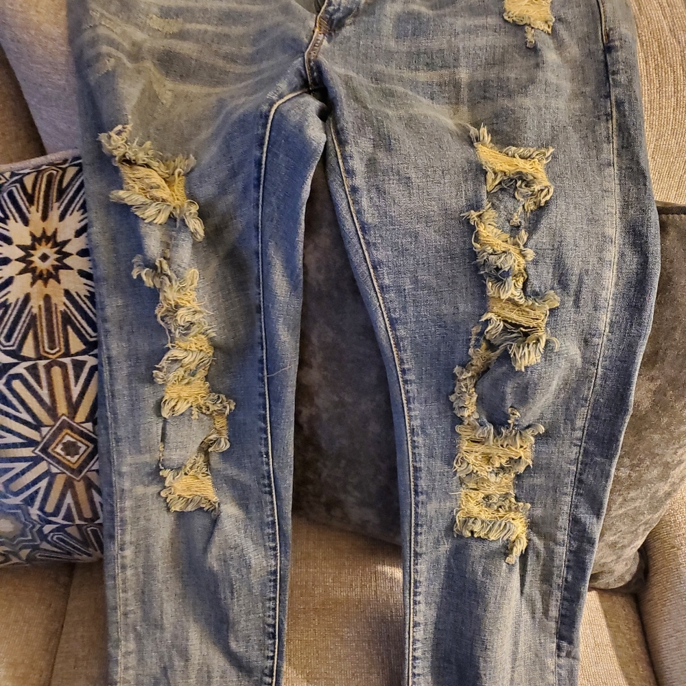 Destroyed Denim